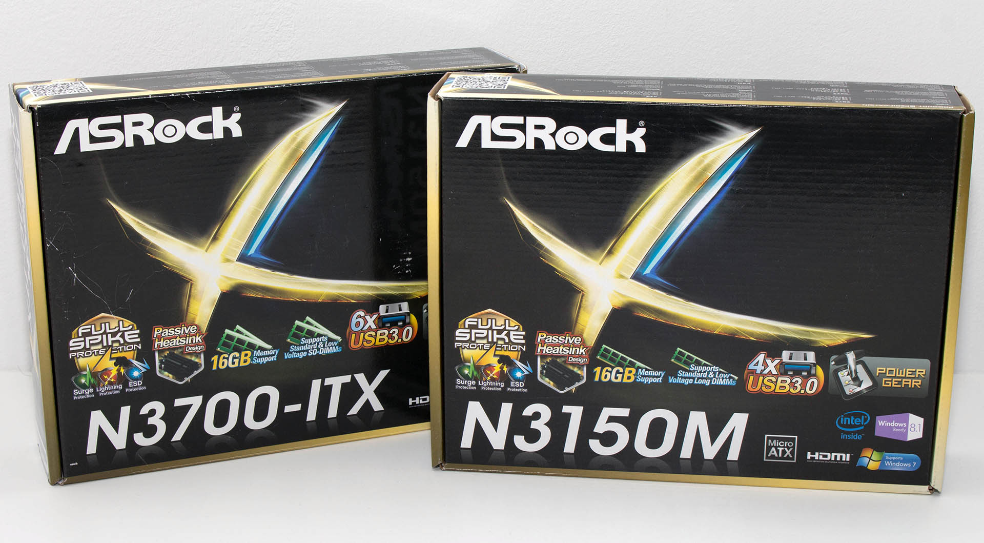 ASRock N3150M & N3700-ITX test