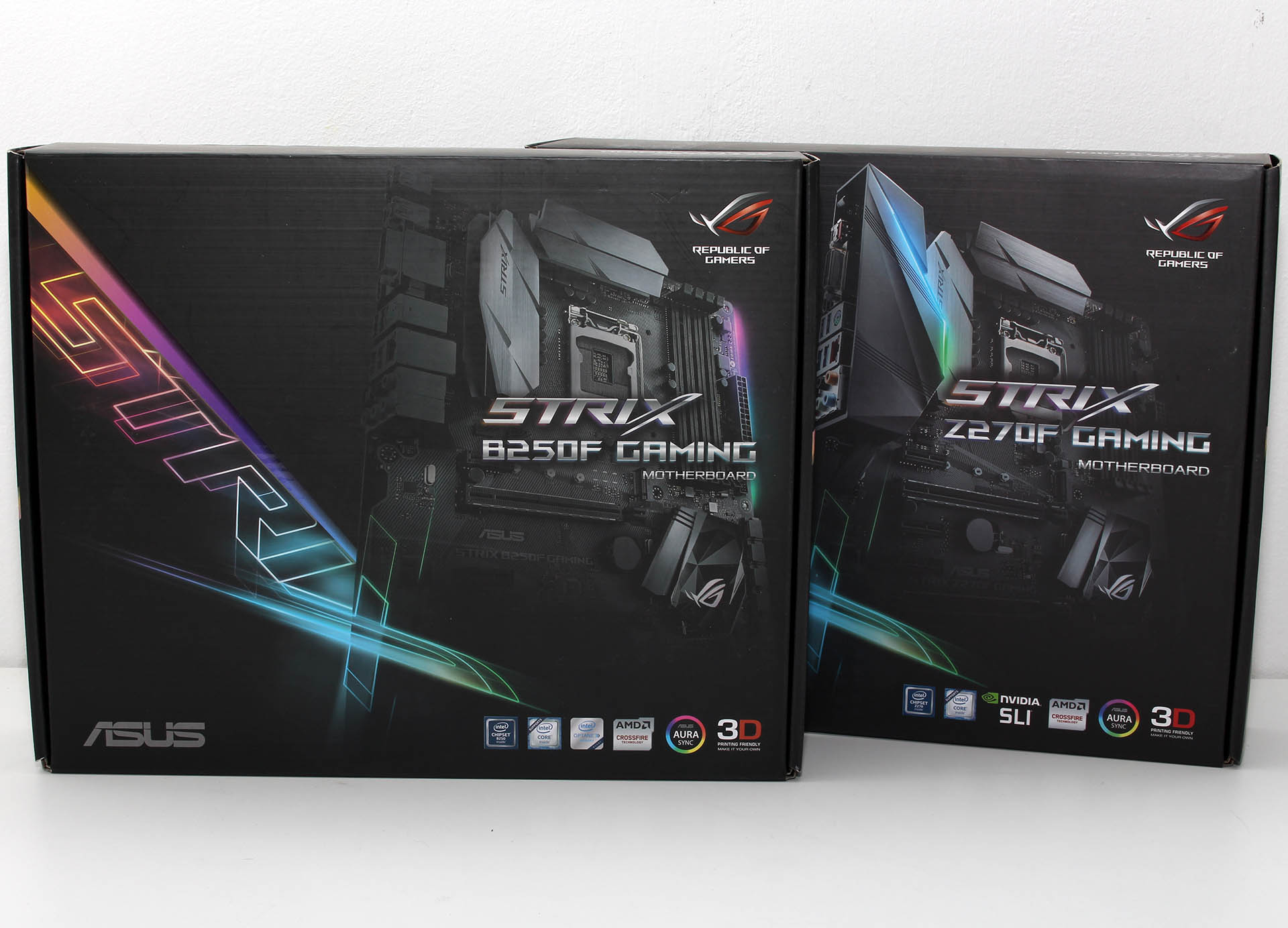 ASUS STRIX Z270F Gaming & B250F Gaming recenzija