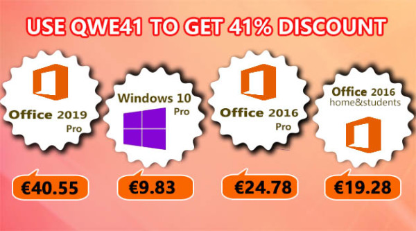 Jeftini ključevi za softver – Windows 10 Pro za 9,80 €, Office 2016 Pro za 24,78 € i Office 2019 Pro za 40,55 €