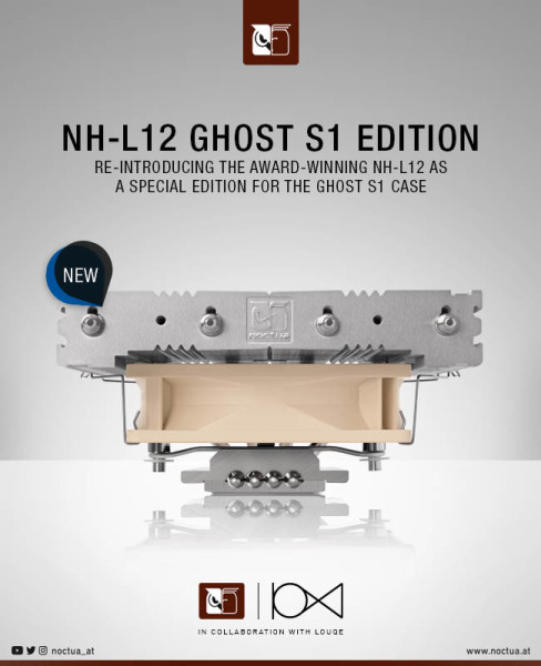 Louqe i Noctua predstavili specijalno izdanje NH-L12 hladnjaka