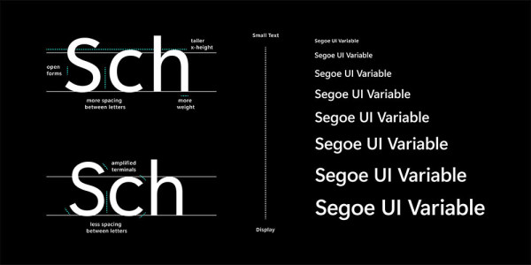 Microsoft objavio novi Segoe UI promjenjivi font
