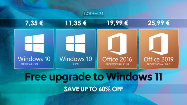 Windows 11 je dostupan, kada nabavite originalne Windowse 10 za 7,35 €