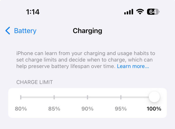 iOS 18 Poboljsano upravljanje baterijom i optimizirano punjenje (2)
