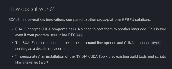 NVIDIA CUDA besprijekorno radi na AMD grafičkim procesorima pomoću alata SCALE_1