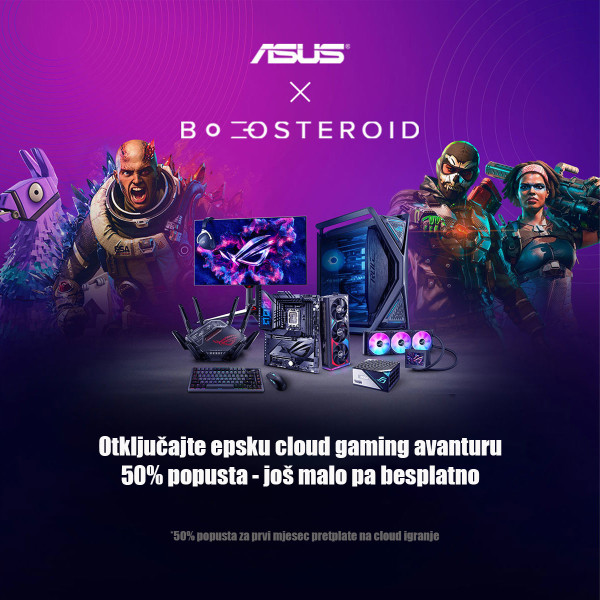 Počela je ASUS i Boosteroid Cloud Gaming promocija