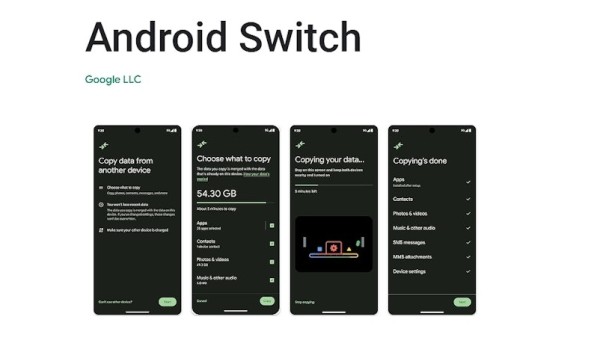 Google je jednim klikom pokrenuo Android Switch za jednostavan prijenos podataka