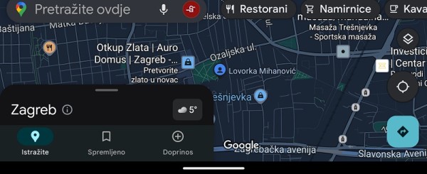 Kako upotrebljavati izvan mrežne Google karte