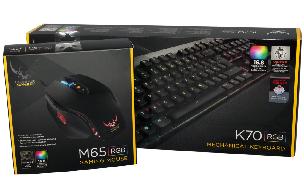 Corsair K70 & M65 RGB