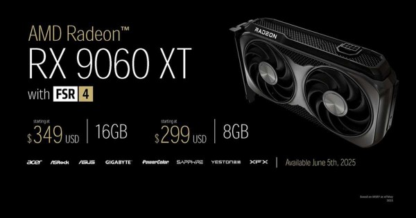 AMD odgovara na kontroverzu oko RX 9060 XT kapaciteta memorije