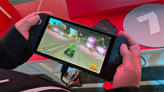 Krupni plan novog Nvidia čipa unutar Nintendo Switcha 2