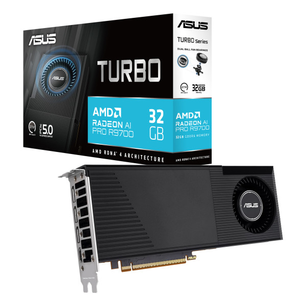 ASUS TURBO AI PRO R9700_BOX & Card
