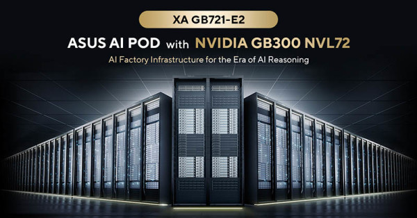 ASUS Rolls Out NVIDIA GB300 NVL72 Rack Solution to Usher in the Next Era of Datacenters
