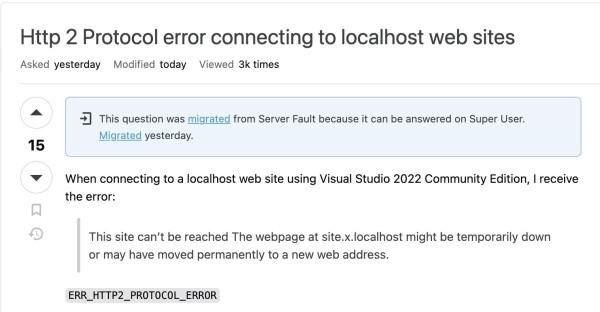 Microsoft “slomio” localhost u Windows 11 ažuriranju_1