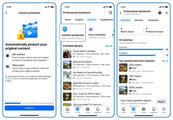 Meta lansirala „Content Protection“_ novi alat koji automatski otkriva ukradene Reelse, omogućuje blokiranje ili atribuciju