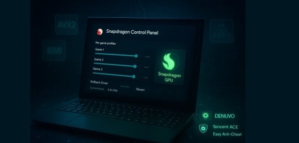 Qualcomm izdaje aplikaciju Snapdragon Control Panel na PC-u, emulira AVX2 naredbe s x86