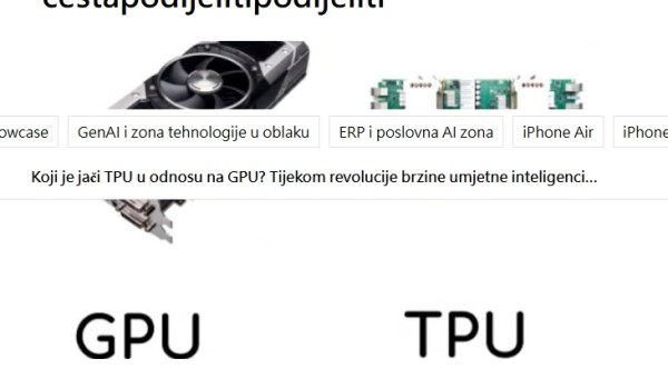 TPU vs. GPU (1)