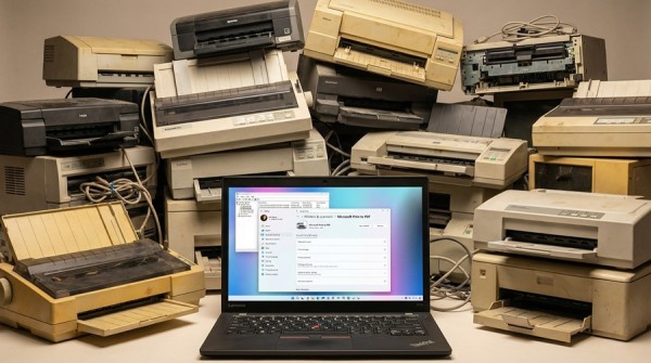 Microsoft ukida stare upravljačke programe za pisače na Windowsu 11