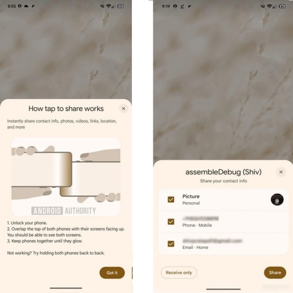 Android priprema Tap to Share_ nova era brzog dijeljenja datoteka_1